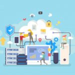 286f040d People transferring data to cloud