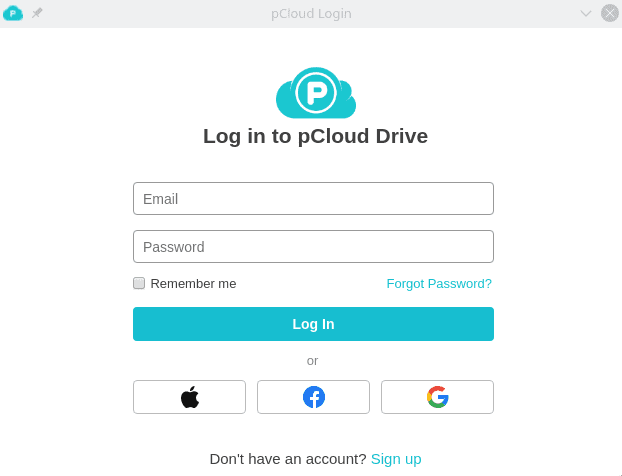 PCloud Drive app