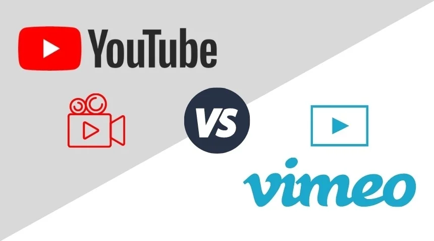 Youtube vs. vimeo header